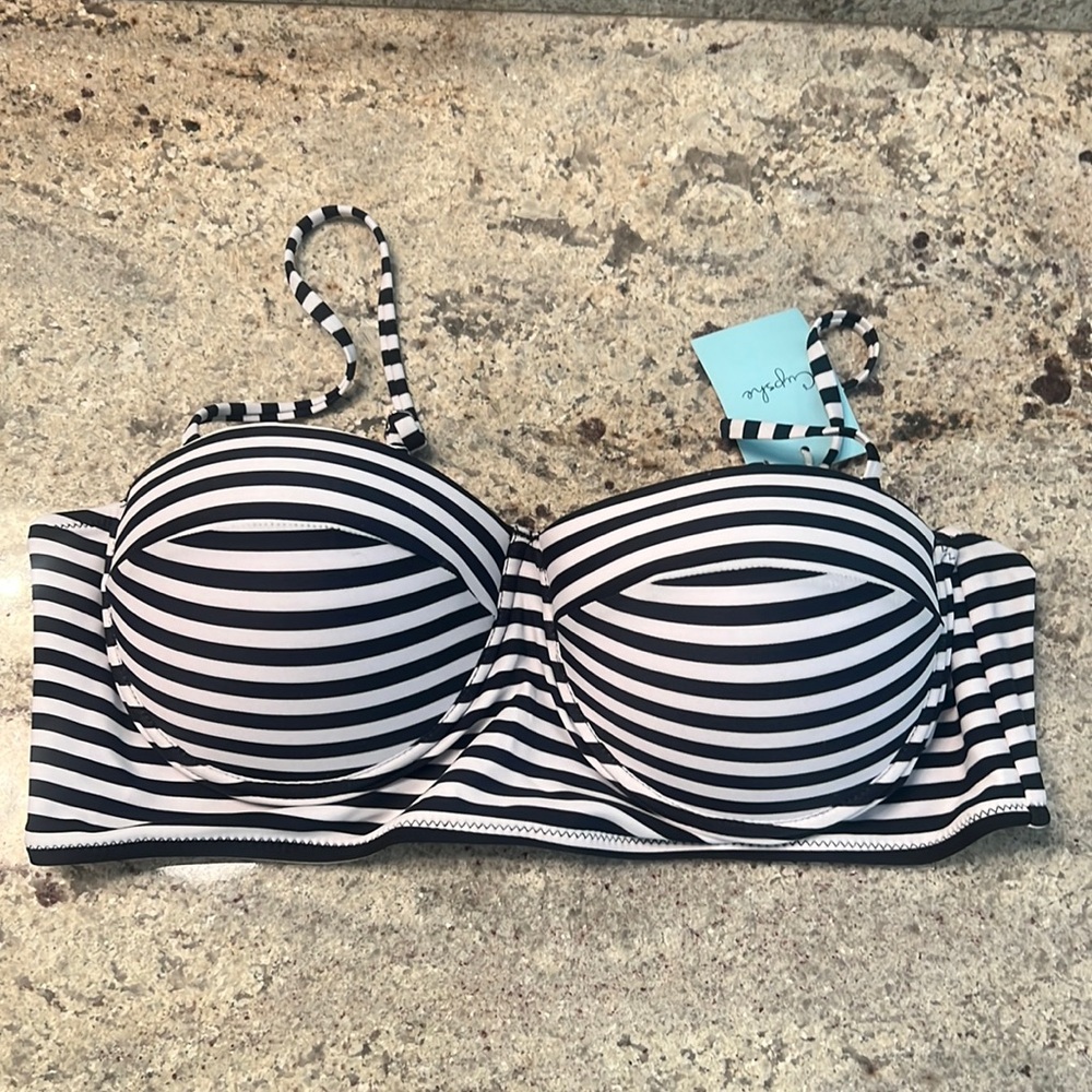 Push Up Swim Top